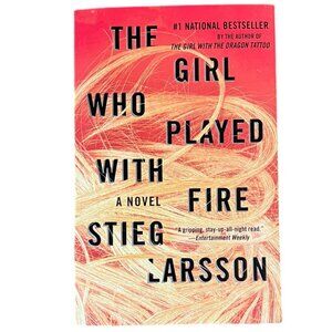 The Girl Who Played with Fire by Stieg Larsson, Softcover, Crime Fiction